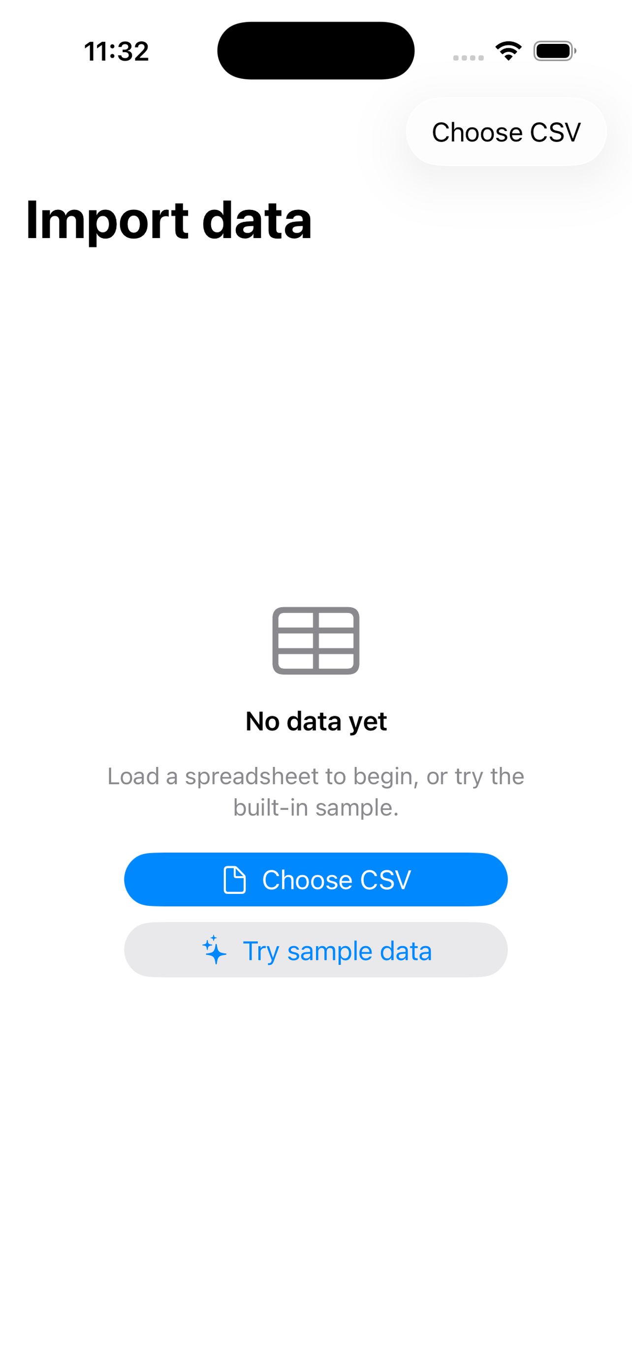 Praevisio app screenshot 2