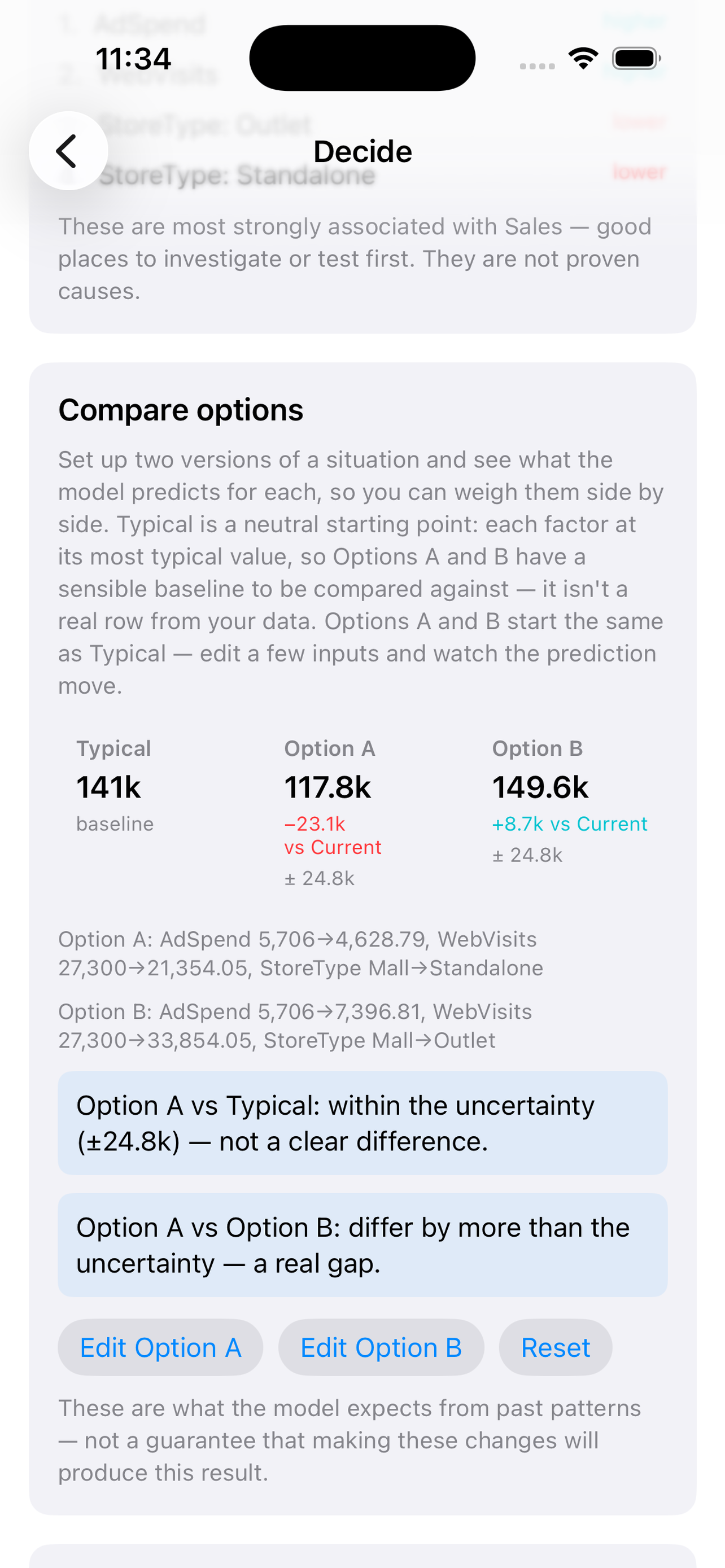 Praevisio app screenshot 9